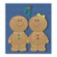 Sweet Gingerbread Christmas Machine Embroidery Designs by JuJu