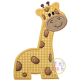 Giraffe Applique | Machine Embroidery Designs by JuJu