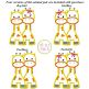 Giraffe Pair Applique Digital Machine Embroidery Designs by JuJu