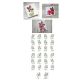 Girl Reindeer Alphabet | Machine Embroidery Designs by JuJu