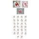 Girl Elf Alphabet | Machine Embroidery Designs by JuJu