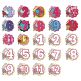 Girl Months Applique Machine Embroidery Designs by JuJu 