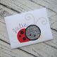 Girly Ladybug Applique | Machine Embroidery Designs by JuJu