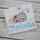 Girly Ladybug Sketch Embroidery | Machine Embroidery Designs by JuJu
