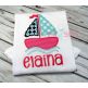 Girly Sailboat Applique | Machine Embroidery Designs by JuJu