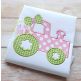 Girly Tractor Applique | Machine Embroidery Designs by JuJu