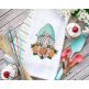 Spring Garden Gnome 6 | Machine Embroidery Designs by JuJu