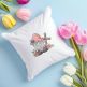 Easter Gnome Cross | Machine Embroidery Designs by JuJu