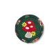 ITH Mushroom Coaster | Machine Embroidery Designs by JuJu