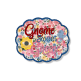 ITH Gnome Scalloped Mug Rug | Machine Embroidery Designs by JuJu
