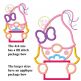 Gnome Birthday Girl Applique Design | Machine Embroidery Designs by JuJu