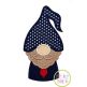 Gnome Dad Applique Design | Machine Embroidery Designs by JuJu