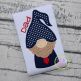 Gnome Dad Applique Design | Machine Embroidery Designs by JuJu