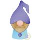 Gnome Dad Sketch | Machine Embroidery Designs by JuJu