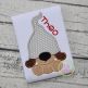 Gnome Dog Applique Design | Machine Embroidery Designs by JuJu