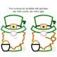 Gnome Leprechaun Applique Design | Machine Embroidery Designs by JuJu