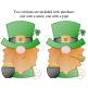 Gnome Leprechaun Sketch Embroidery Design | Machine Embroidery Designs by JuJu