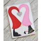 Gnome Love Applique Design | Machine Embroidery Designs by JuJu