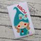 Gnome Teen Girl Applique Design | Machine Embroidery Designs by JuJu