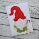 Gnome with Candy Cane Applique | Machine Embroidery Designs by JuJu