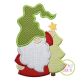 Gnome with Tree Applique | Machine Embroidery Designs by JuJu