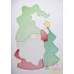 Gnome with Tree Sketch Embroidery | Machine Embroidery Designs by JuJu
