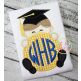 Grad Peeker Boy Applique | Machine Embroidery Designs by JuJu