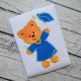 Graduation Cat Applique | Machine Embroidery Designs by JuJu