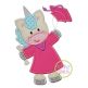Graduation Unicorn Applique | Machine Embroidery Designs by JuJu