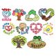 Go Green Applique Machine Embroidery Designs by JuJu 