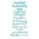 Gunther Embroidery Font | Machine Embroidery Designs by JuJu