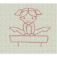 Cute Gymnasts Redwork Machine Embroidery Designs by JuJu