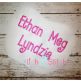 Hambone Embroidery Font | Machine Embroidery Designs by JuJu
