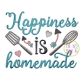 Happiness is Homemade Embroidery | Machine Embroidery Designs by JuJu