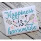 Happiness is Homemade Embroidery | Machine Embroidery Designs by JuJu