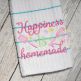 Happiness is Homemade Embroidery | Machine Embroidery Designs by JuJu