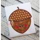 Happy Acorn Applique | Machine Embroidery Designs by JuJu