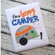 I'm a Happy Camper Applique | Machine Embroidery Designs by JuJu
