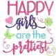 Happy Girls Are the Prettiest Embroidery | Machine Embroidery Designs by JuJu