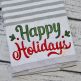 Happy Holidays 2 Embroidery | Machine Embroidery Designs by JuJu