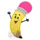 Happy Pencil Applique | Machine Embroidery Designs by JuJu