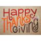Happy Thanksgiving Embroidery | Machine Embroidery Designs by JuJu