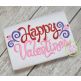Happy Valentine's Embroidery Design | Machine Embroidery Designs by JuJu