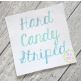 Hard Candy Striped Bean Stitch Embroidery Font | Machine Embroidery Designs by JuJu