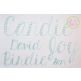 Hard Candy Striped Bean Stitch Embroidery Font | Machine Embroidery Designs by JuJu