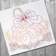 Harvest Pumpkin Bean Stitch Embroidery Design