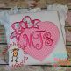 Heart Bow | Machine Embroidery Designs by JuJu