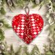 ITH Crazy Patch Ornament Heart | Machine Embroidery Designs by JuJu