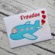 Heart Airplane Applique | Machine Embroidery Designs by JuJu