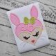 Heart Bunny Face Applique | Machine Embroidery Designs by JuJu